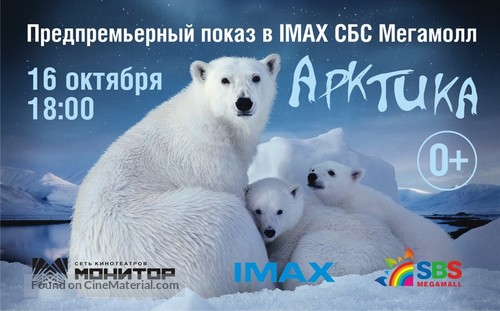 To the Arctic 3D - Russian Movie Poster