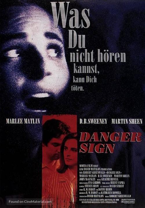 Hear No Evil - German Movie Poster