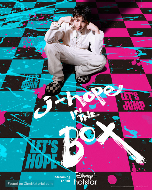 J-Hope in the Box - Indian Movie Poster