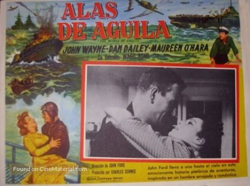 The Wings of Eagles - Mexican Movie Poster