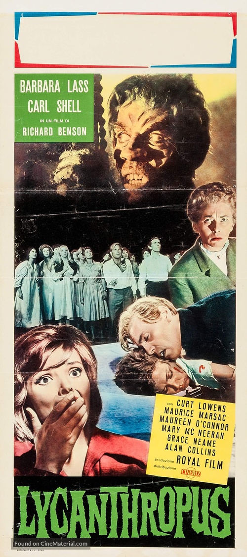 Lycanthropus - Italian Movie Poster