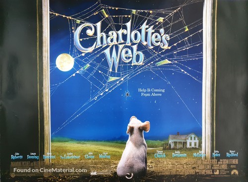 Charlotte&#039;s Web - British Movie Poster