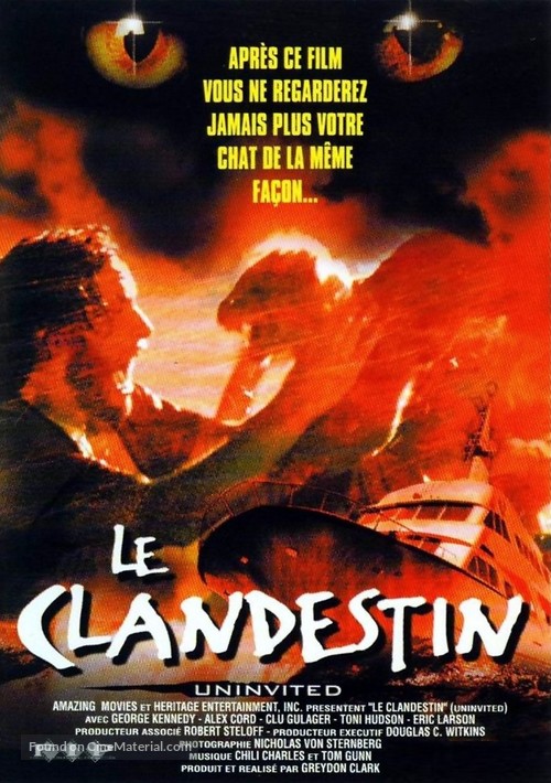 Uninvited - French DVD movie cover