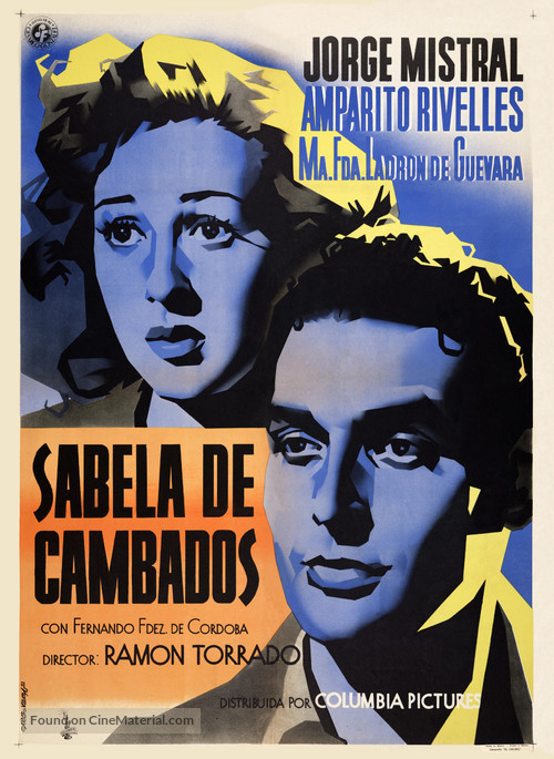 Sabela de Cambados - Mexican Movie Poster