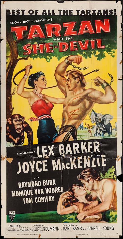 Tarzan and the She-Devil - Movie Poster