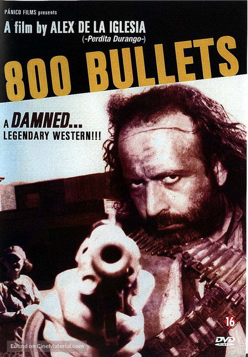 800 balas - Dutch DVD movie cover