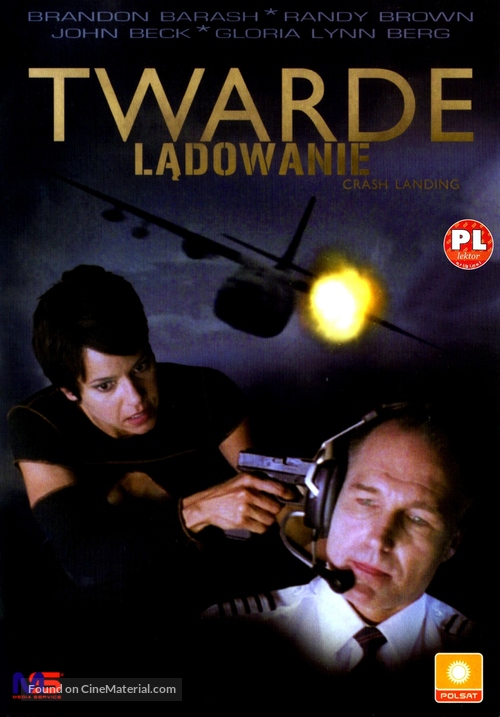 Crash Landing - Polish DVD movie cover