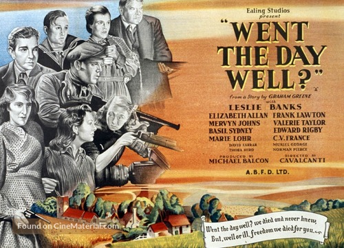 Went the Day Well? - British Movie Poster