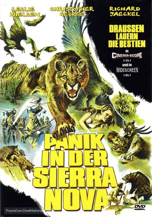 Day of the Animals - German DVD movie cover