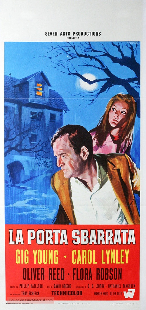 The Shuttered Room - Italian Movie Poster