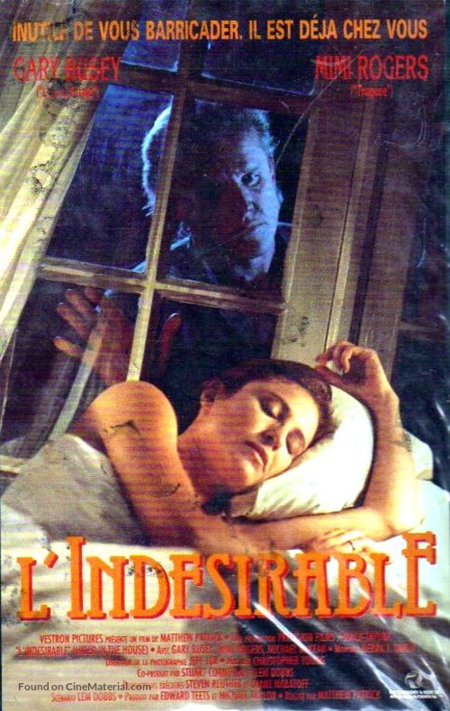 Hider in the House - French VHS movie cover