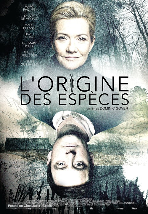 L&#039;Origine des esp&egrave;ces - Canadian Movie Poster