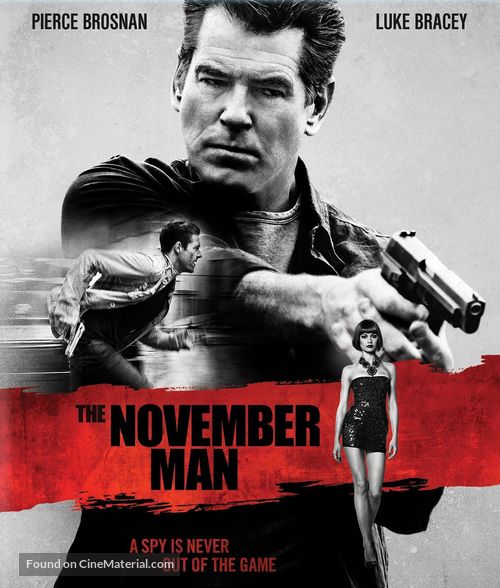 The November Man - Blu-Ray movie cover