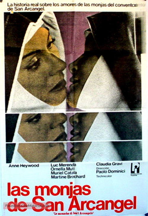 Le monache di Sant&#039;Arcangelo - Argentinian Movie Poster