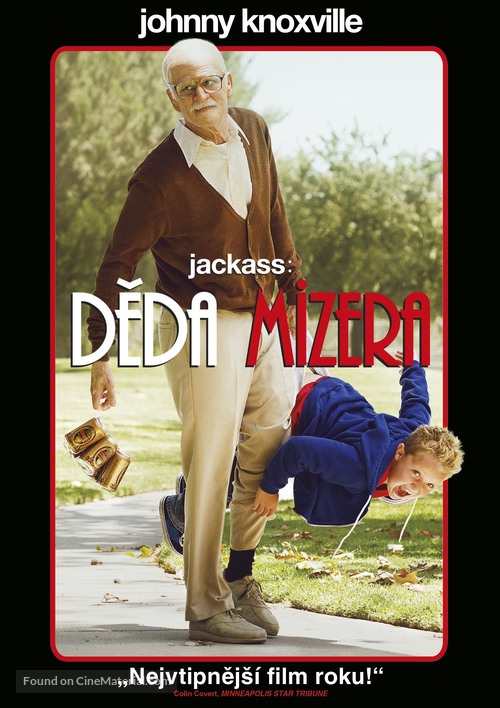 Jackass Presents: Bad Grandpa - Czech DVD movie cover