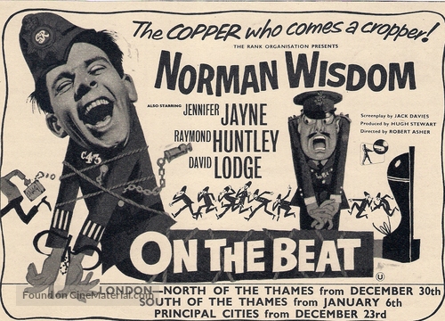 On the Beat - British poster