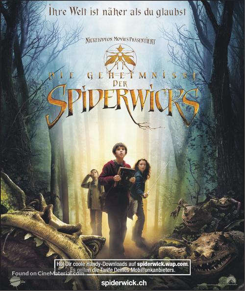 The Spiderwick Chronicles - Swiss Movie Poster