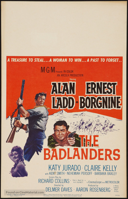 The Badlanders - Movie Poster