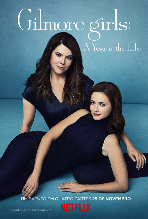 Gilmore Girls: A Year in the Life - Portuguese Movie Poster