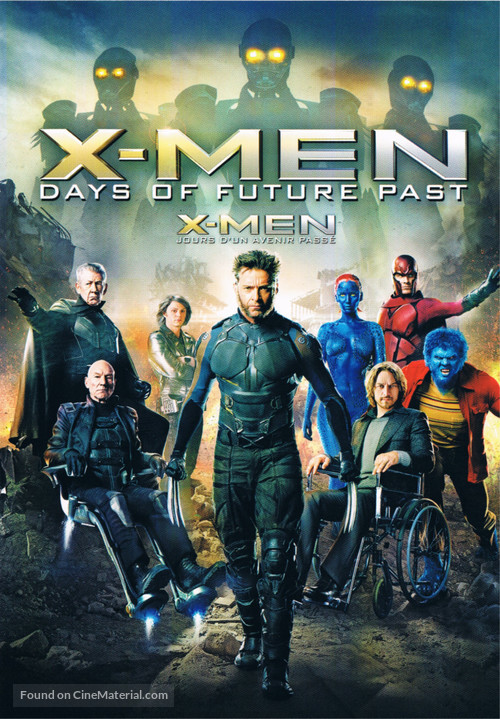 X-Men: Days of Future Past - Canadian Movie Cover