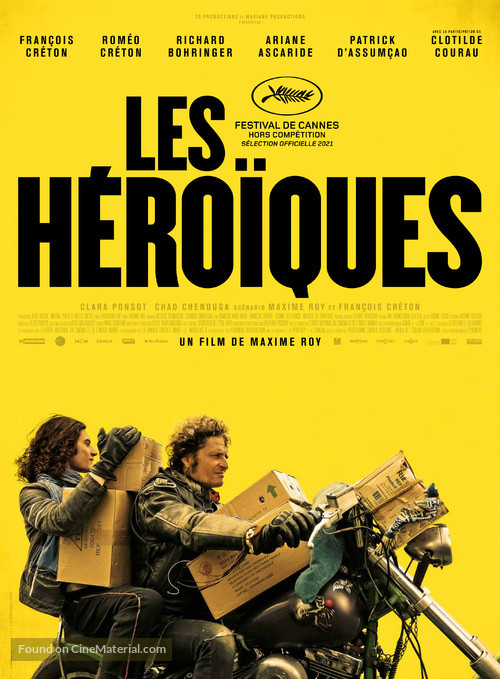 Les h&eacute;ro&iuml;ques - French Movie Poster