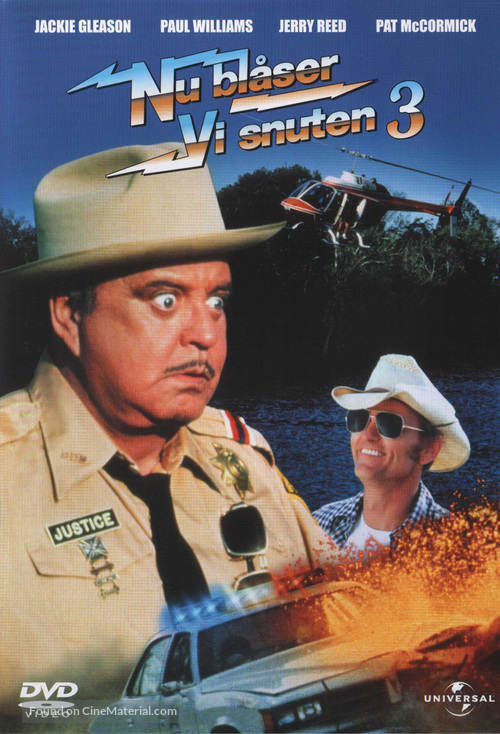 Smokey and the Bandit Part 3 - Swedish DVD movie cover