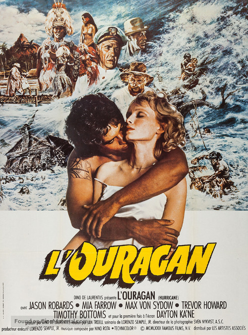 Hurricane - French Movie Poster