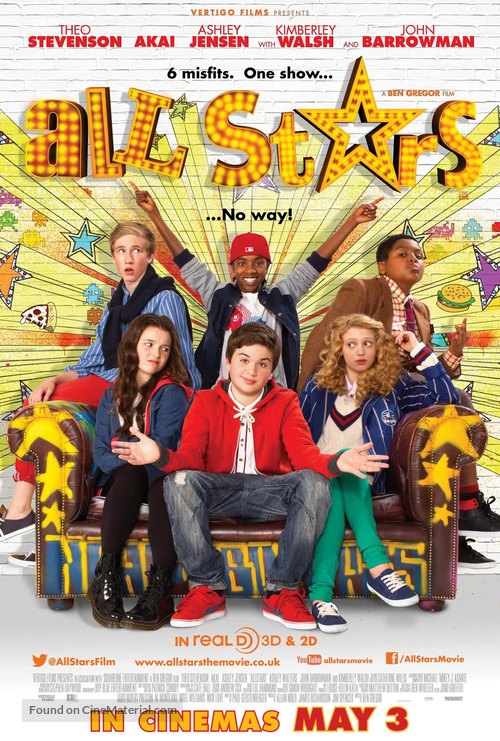 All Stars - British Movie Poster