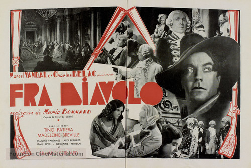 Fra Diavolo - French poster