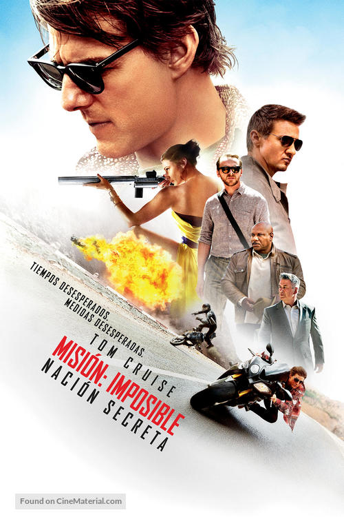 Mission: Impossible - Rogue Nation - Argentinian Movie Poster