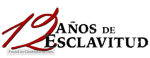 12 Years a Slave - Spanish Logo