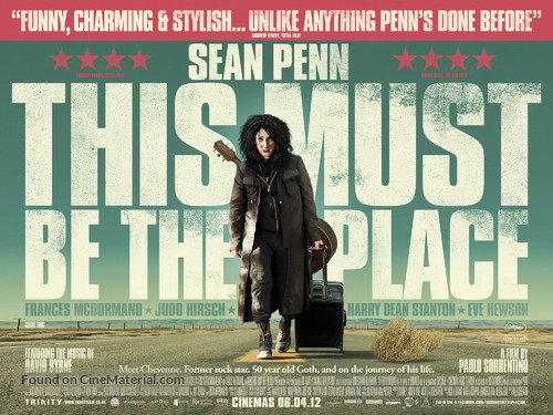 This Must Be the Place - British Movie Poster