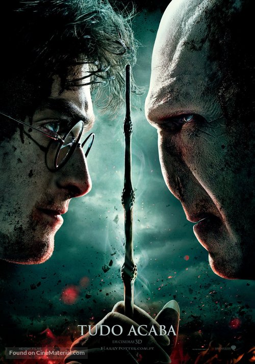 Harry Potter and the Deathly Hallows - Part 2 - Portuguese Movie Poster