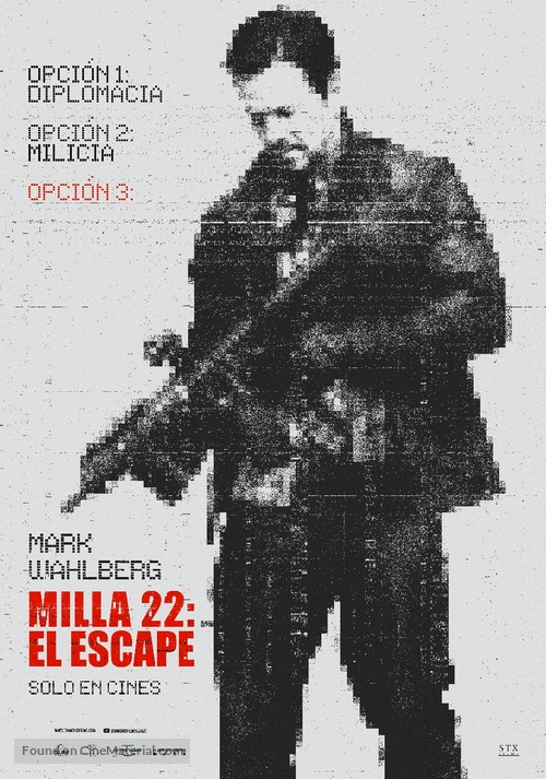 Mile 22 - Peruvian Movie Poster