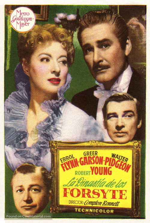 That Forsyte Woman - Spanish Movie Poster