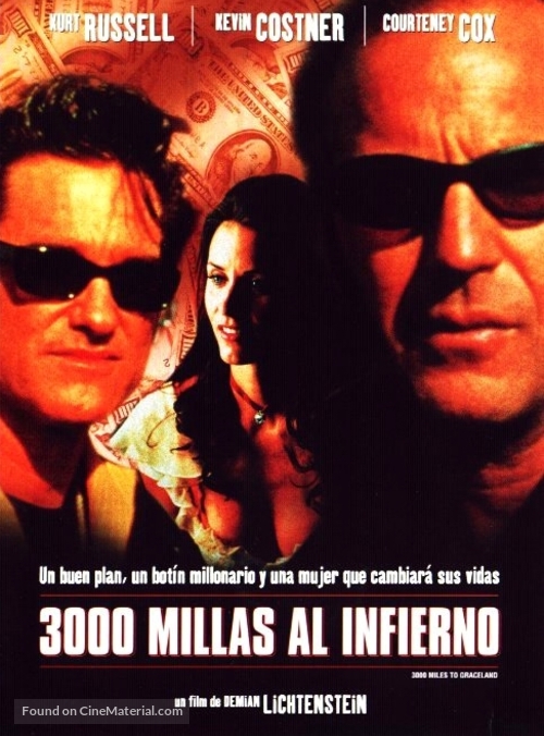 3000 Miles To Graceland - Spanish poster
