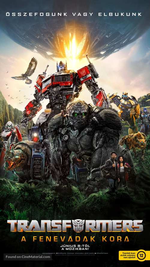 Transformers: Rise of the Beasts - Hungarian Movie Poster