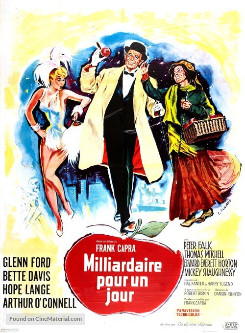 Pocketful of Miracles - French Movie Poster