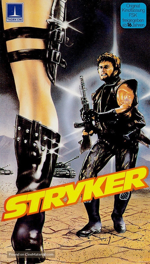 Stryker - German VHS movie cover