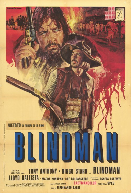 Blindman - Italian Movie Poster