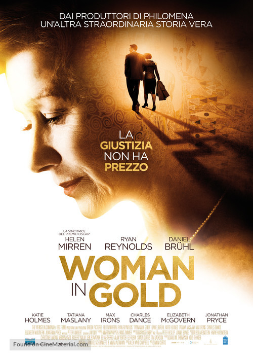 Woman in Gold - Italian Movie Poster