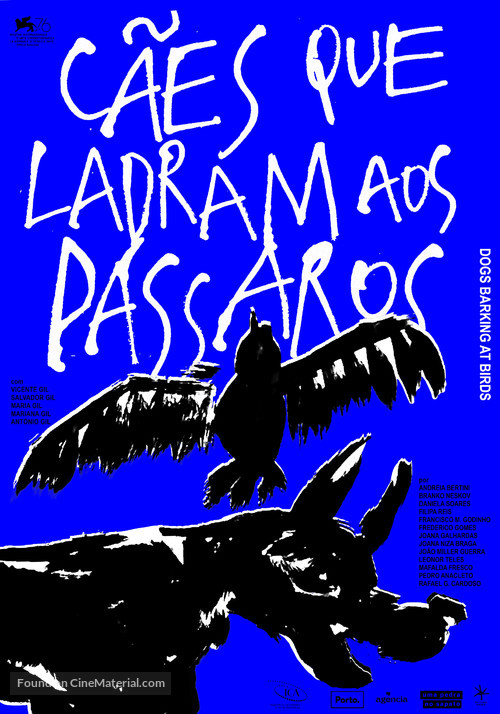 C&atilde;es que Ladram aos P&aacute;ssaros - Portuguese Movie Poster