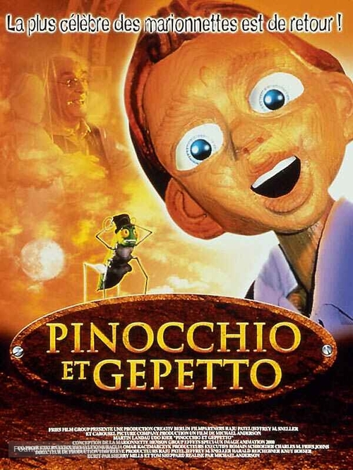 The New Adventures of Pinocchio - French poster