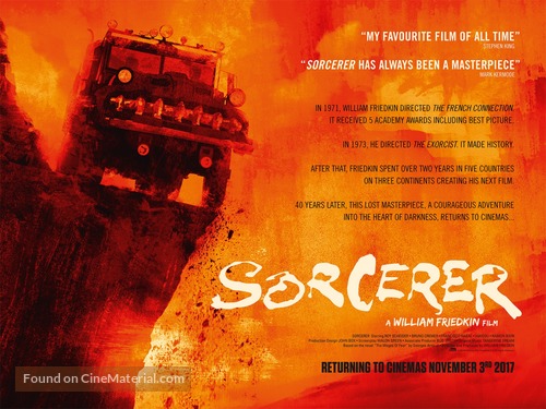 Sorcerer - British Re-release movie poster