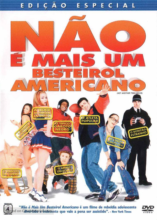 Not Another Teen Movie - Brazilian Movie Cover
