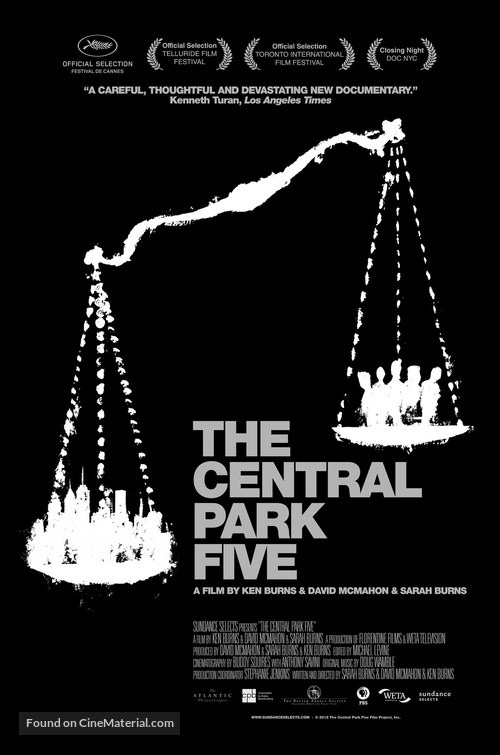 The Central Park Five - Movie Poster
