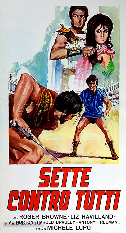 Sette contro tutti - Italian Movie Poster