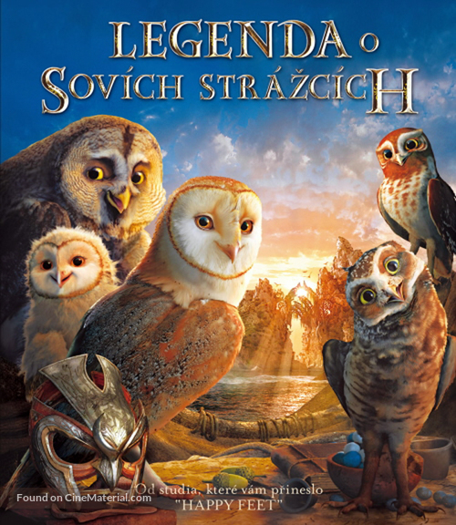 Legend of the Guardians: The Owls of Ga&#039;Hoole - Czech Blu-Ray movie cover
