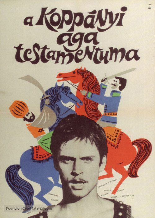 A Kopp&aacute;nyi aga testamentuma - Hungarian Movie Poster