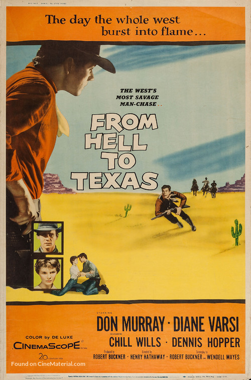 From Hell to Texas - Movie Poster